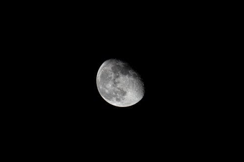 Kostenloses Stock Foto zu abnehmender mond, astronomie, mond