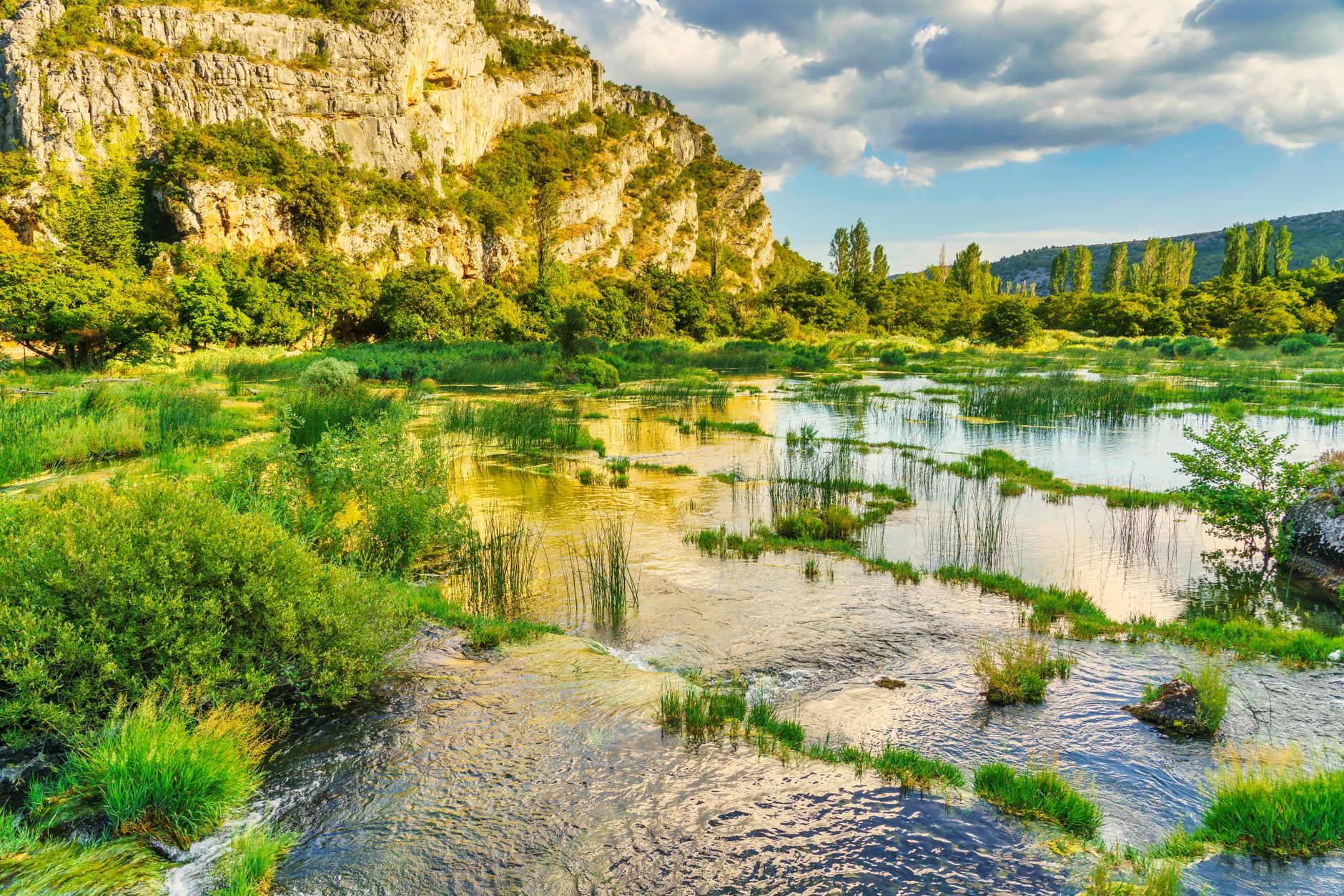 Popular sights in Krka National Park Landmarks in Krka National Park