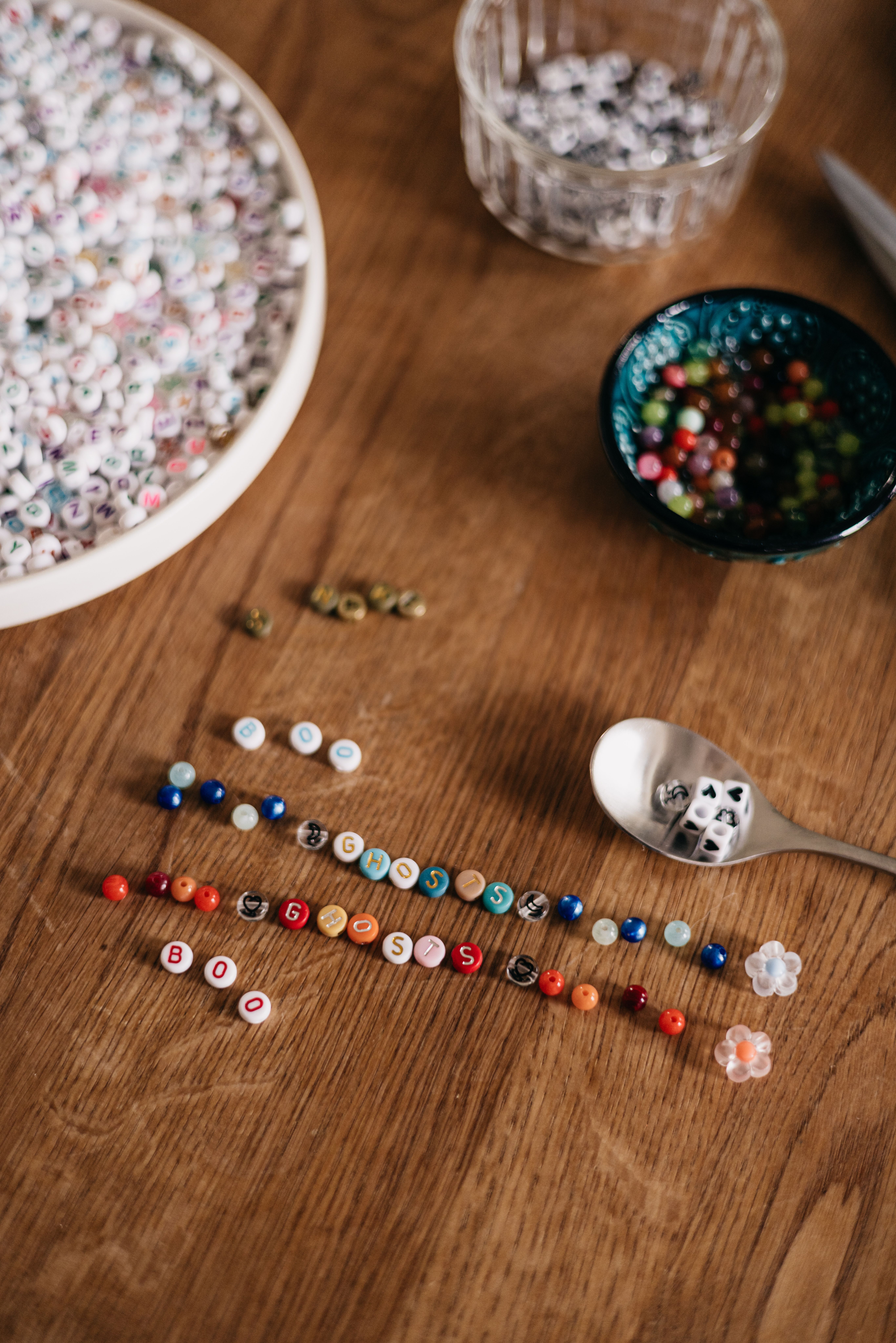 Beads on a Table · Free Stock Photo