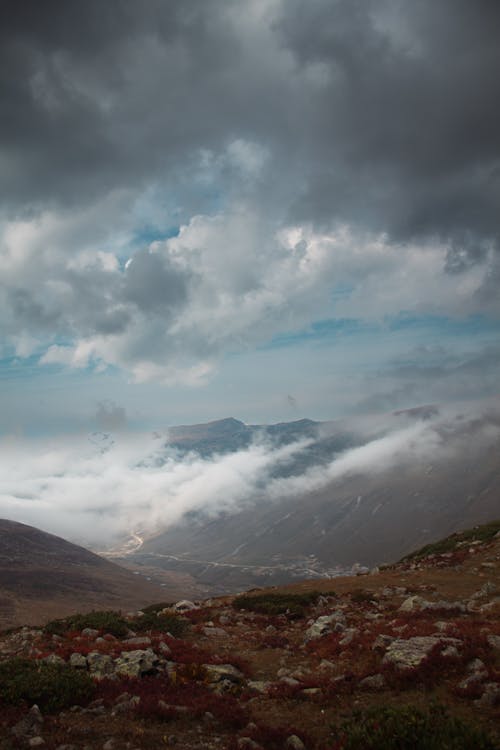 Imagine de stoc gratuită din ceață, dealuri, dramatic