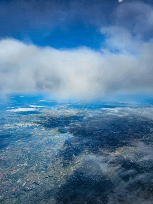 Foto stok gratis awan, fotografi udara, lansekap