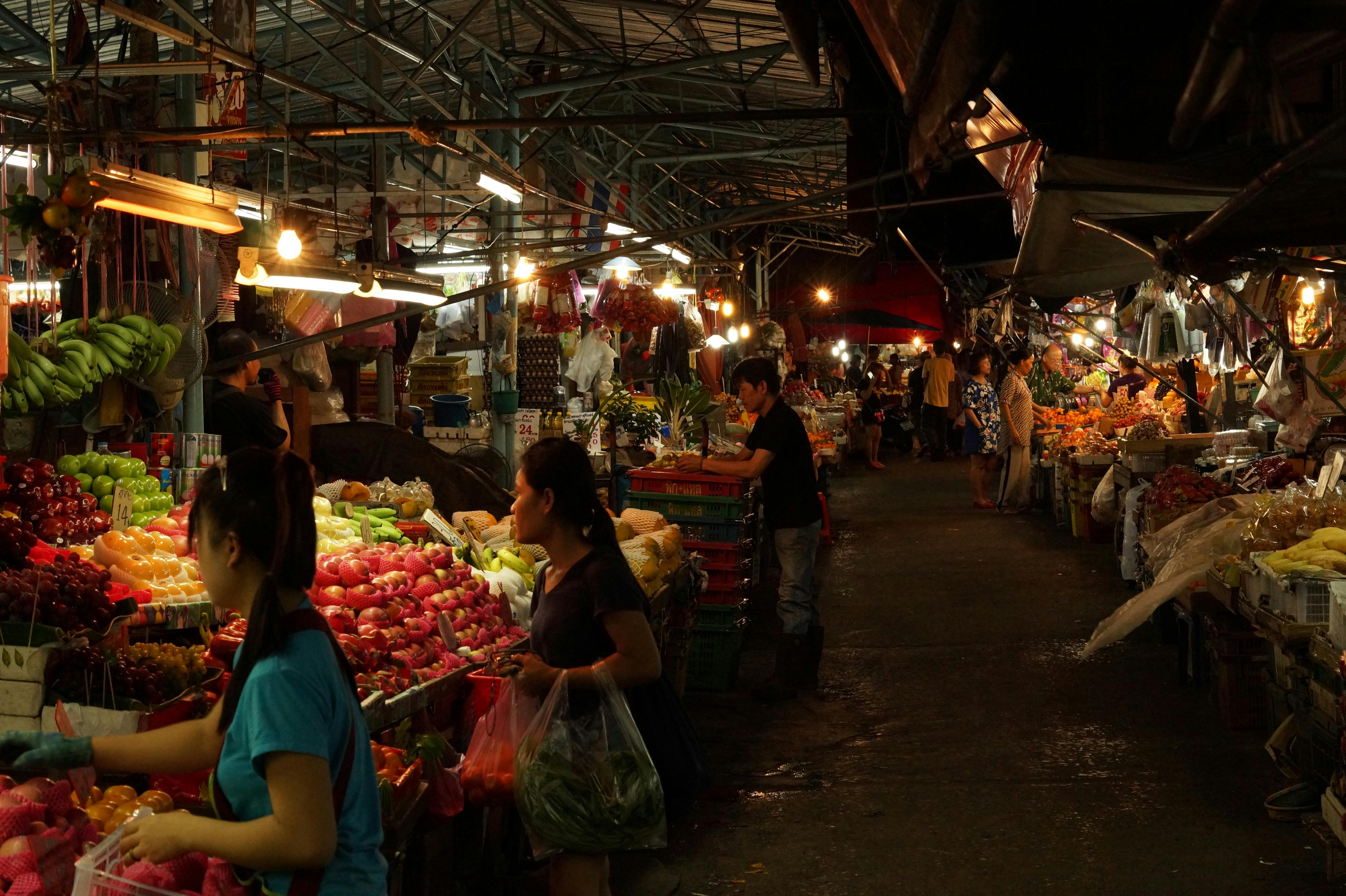 Free stock photo of asian market, food market, market