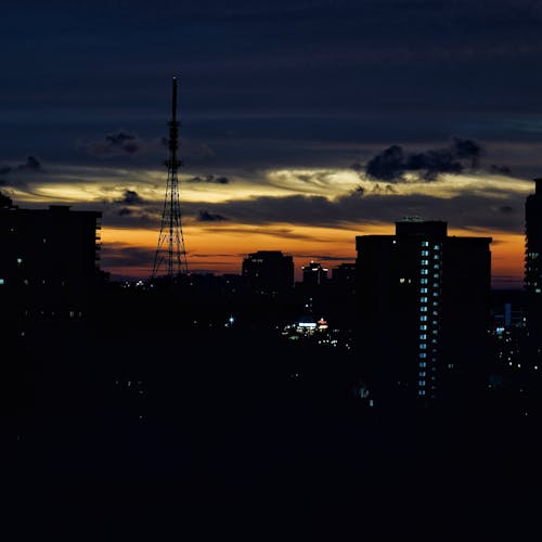 Free stock photo of beautiful sky, dusk, red sunset