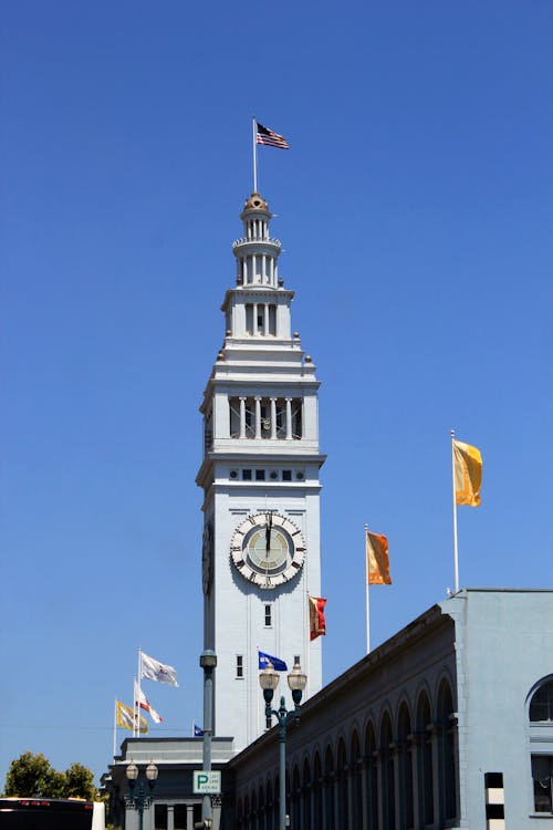 Free stock photo of clock tower