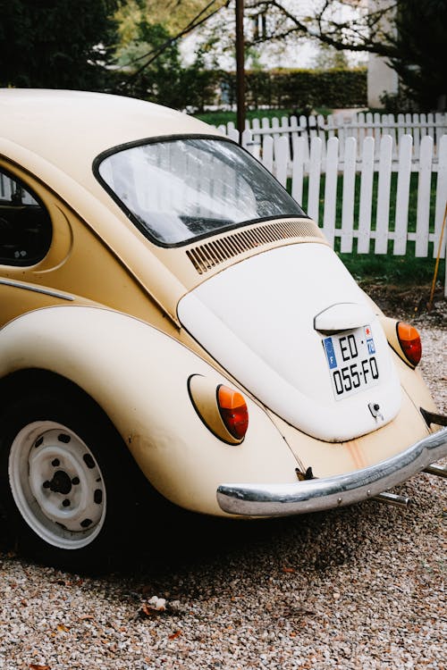 Back of Volkswagen Beetle