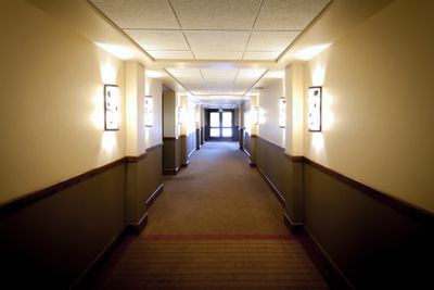 Elegant Hotel Corridor