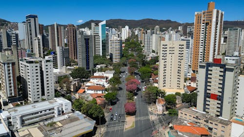 Skyscrapers in Belo Horizonte, Brazil