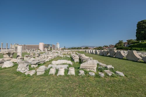 Ruin of Agora in Smyrna, Turkey