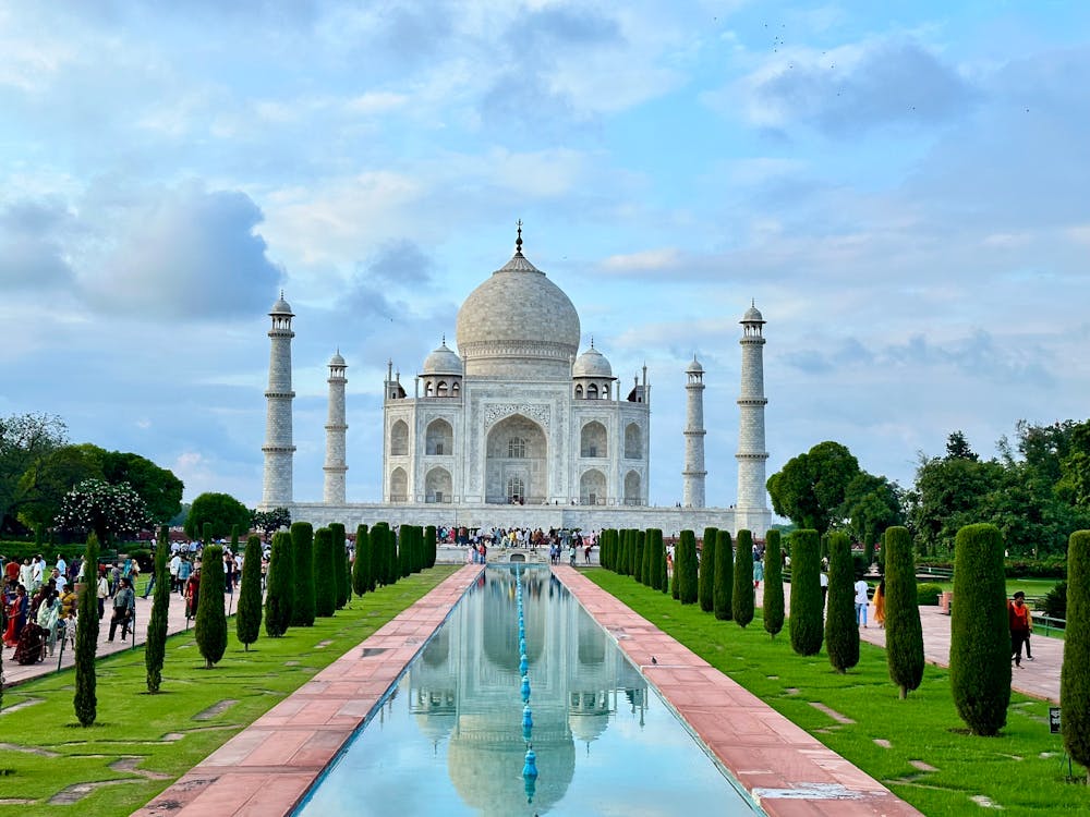 Foto d'estoc gratuïta de taj mahal