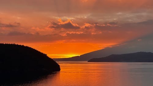 Fotos de stock gratuitas de atardecer rojo, Canadá, canadá naturaleza