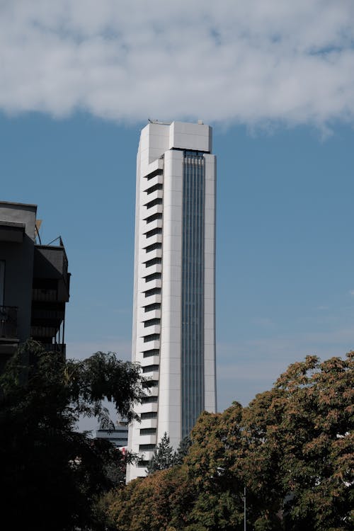 A Modern Skyscraper in City 