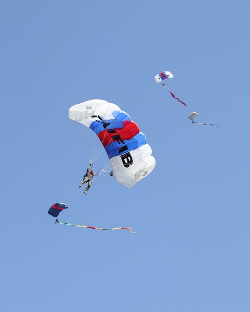 Person with Parachute