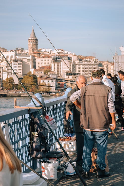 Immagine gratuita di canne da pesca, città, divertimento