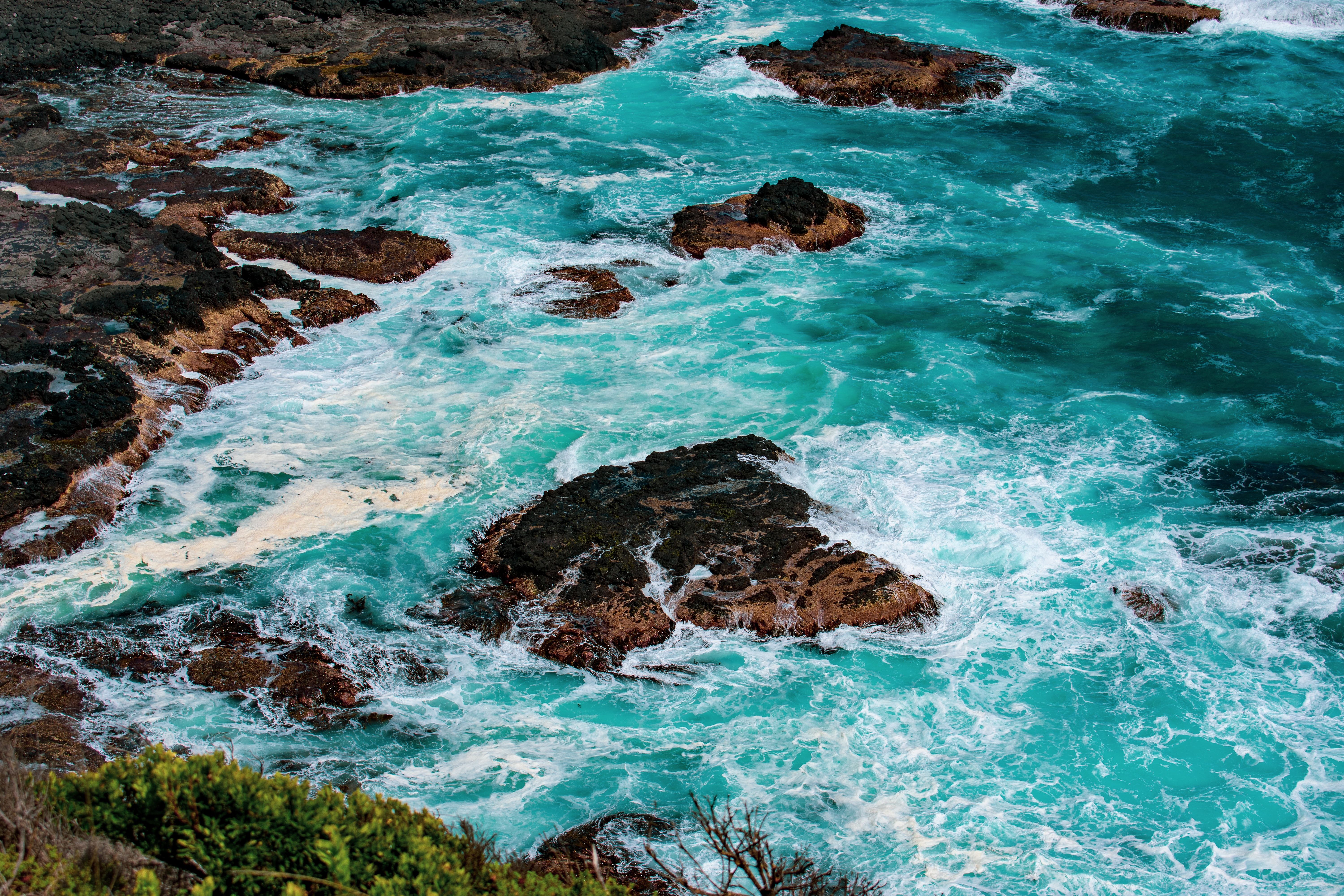 Rocks at Seashore · Free Stock Photo