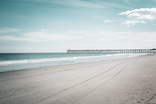 Бесплатное стоковое фото с берег, волна, море
