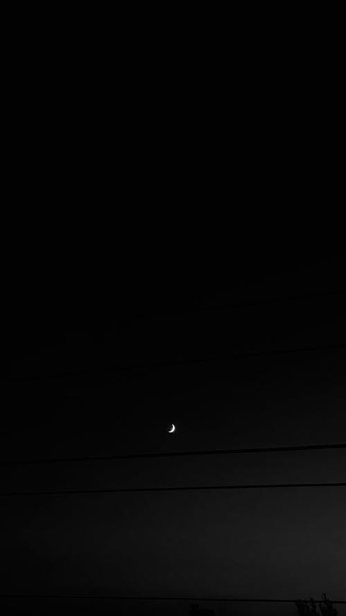 ay, ay yüzeyi, gece içeren Ücretsiz stok fotoğraf