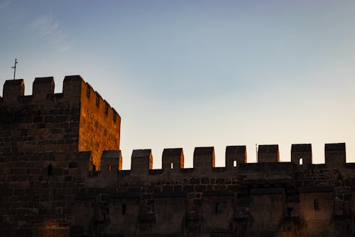 Free stock photo of castle, golden sunset, old fortress