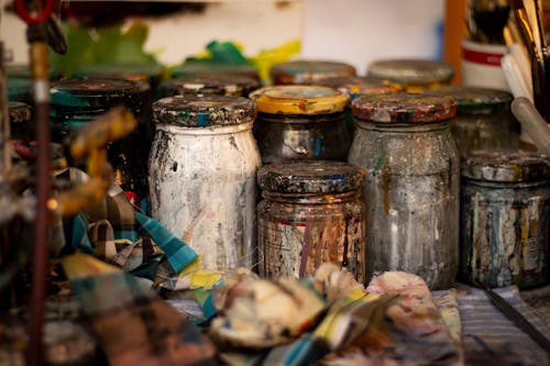 Jars of Paint