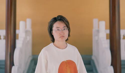 Young Person in Eyeglasses