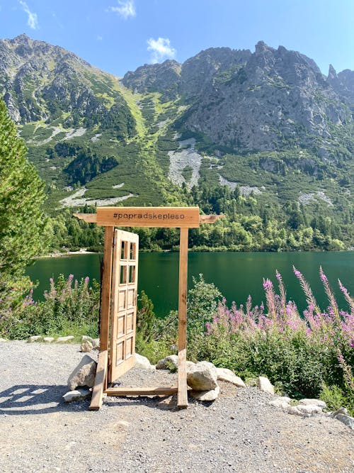 Lake in Mountains in Slovakia