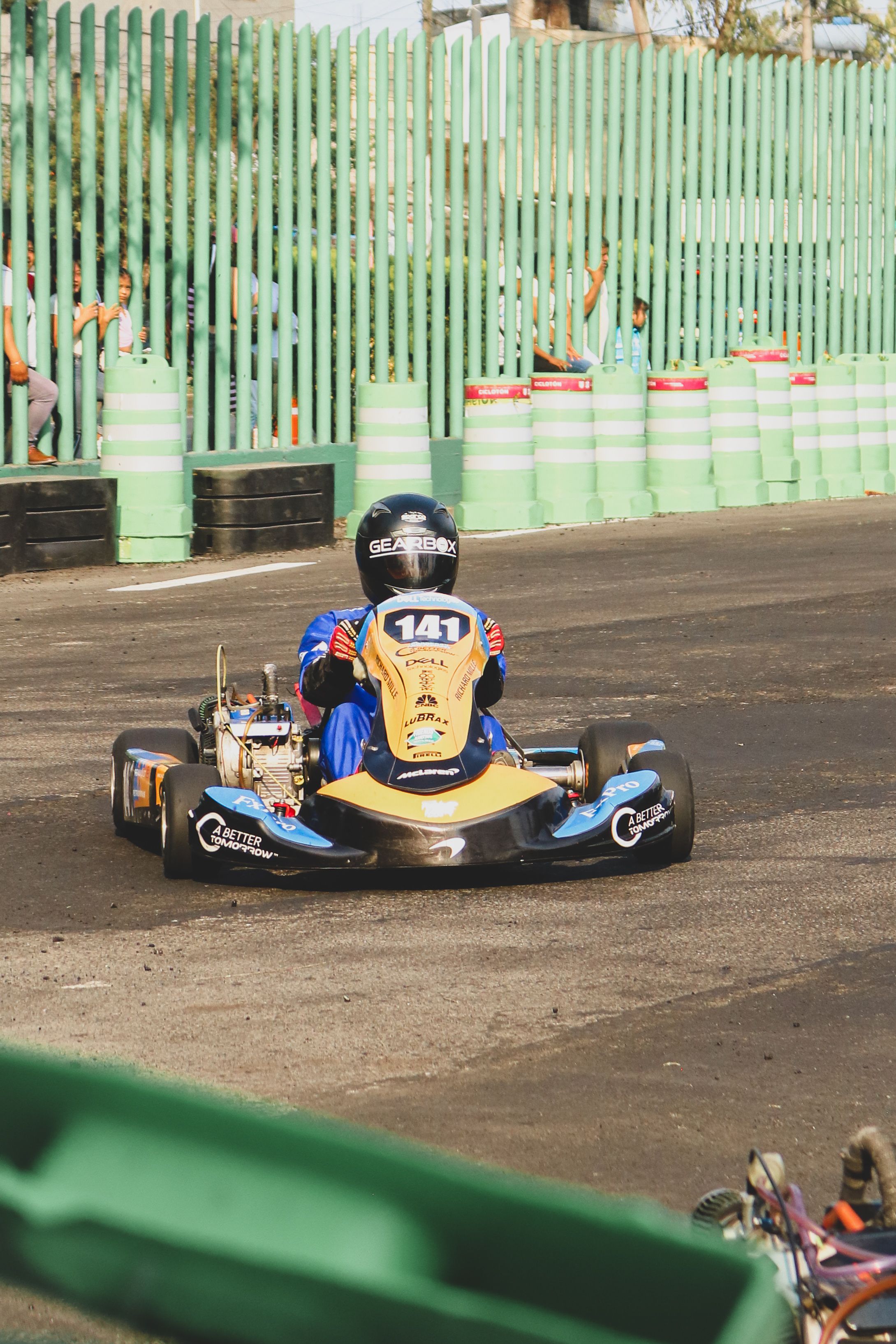 Driver in Karting Race · Free Stock Photo