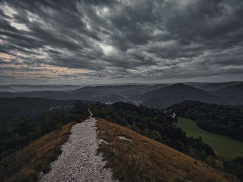 Základová fotografie zdarma na téma cesta nečistot, cyklostezka, krajina