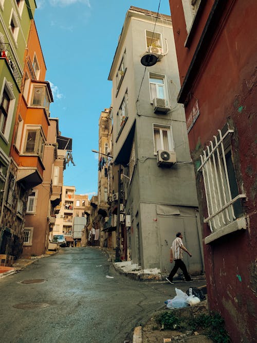 Street in Town in Turkey