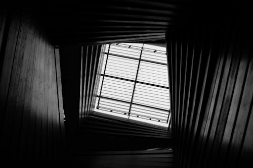 Windows in Ceiling in Darkness
