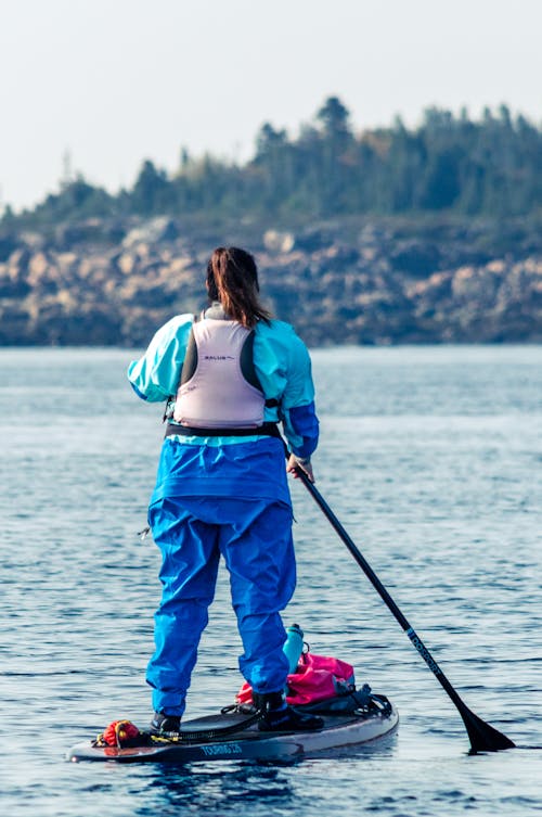 Paddleboard sur le Saint-Laurent