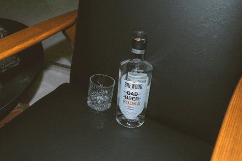 Vodka on Chair