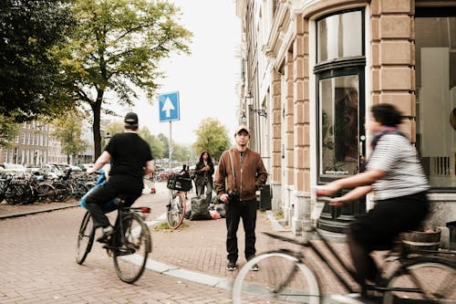 Imagine de stoc gratuită din Amsterdam, arbore, biciclete