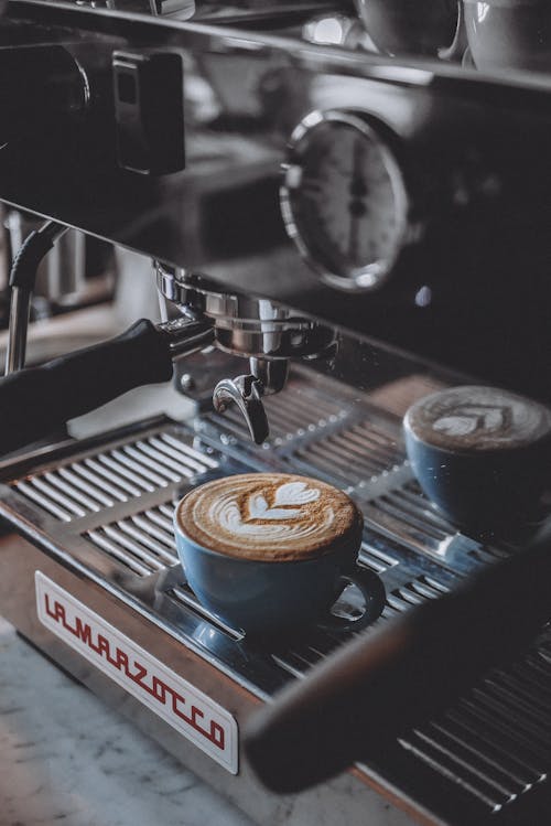 Základová fotografie zdarma na téma caffè latte, caffè latte art, coffee latte