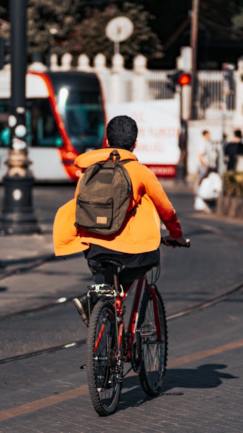 Gratis lagerfoto af byens gader, cykel, cykling