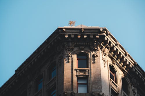 Foto profissional grátis de canto, construção, janelas