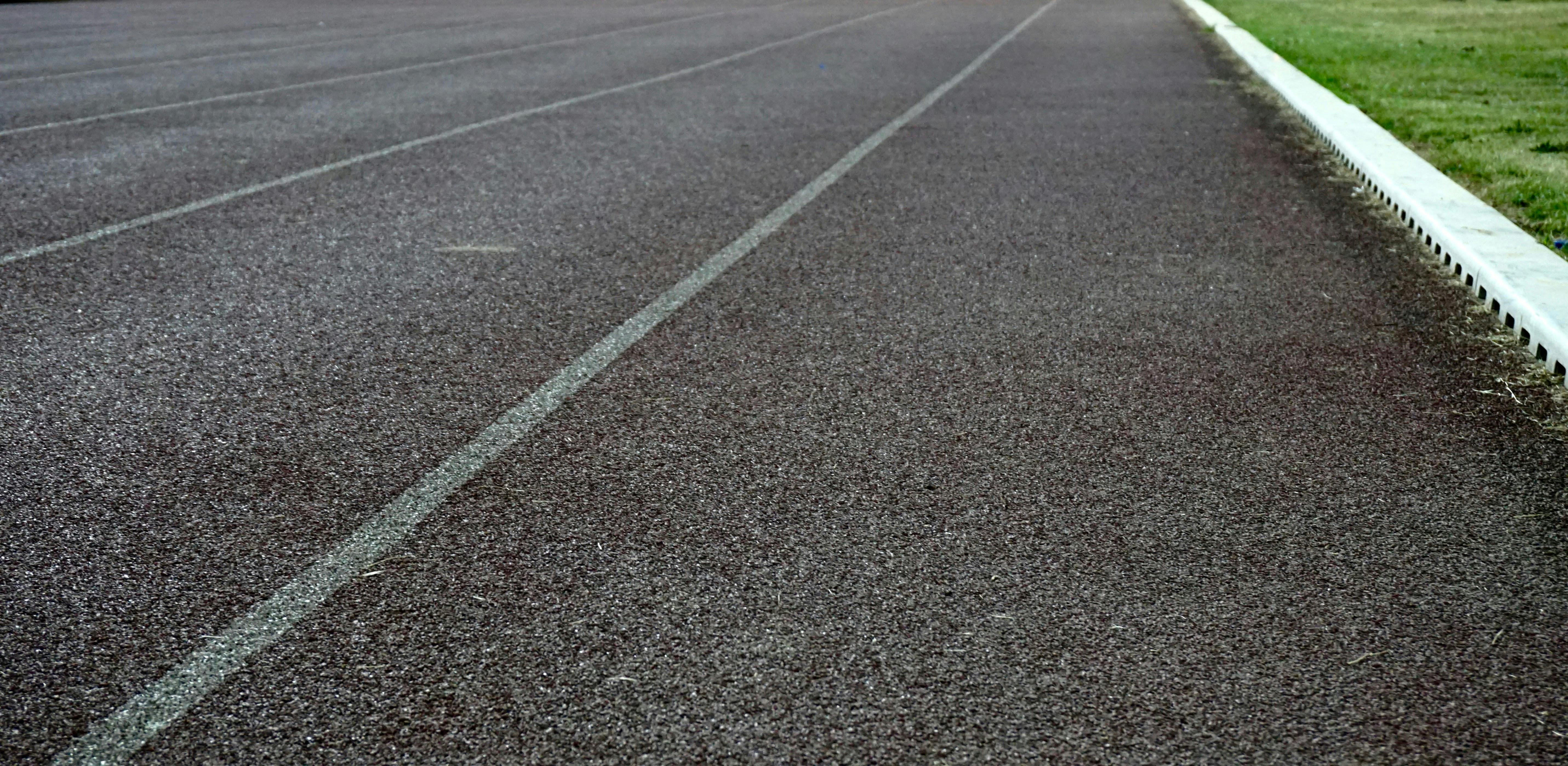 gray concrete road