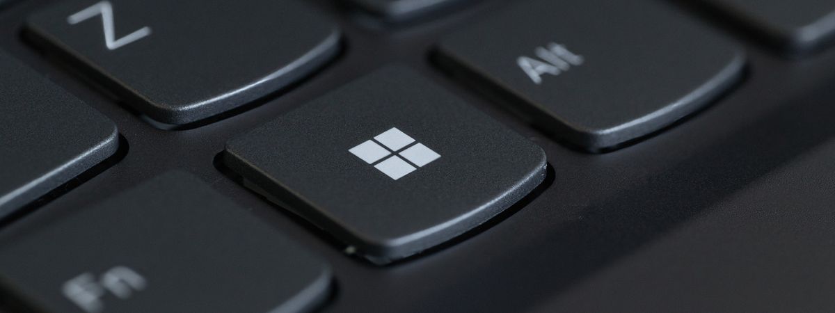 Tecla de Windows en un teclado