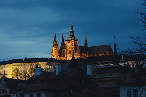 Photos gratuites de bâtiments, château de prague, citadin