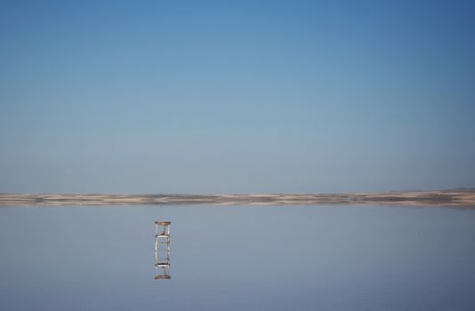 Chair on Shallow Water on Plains