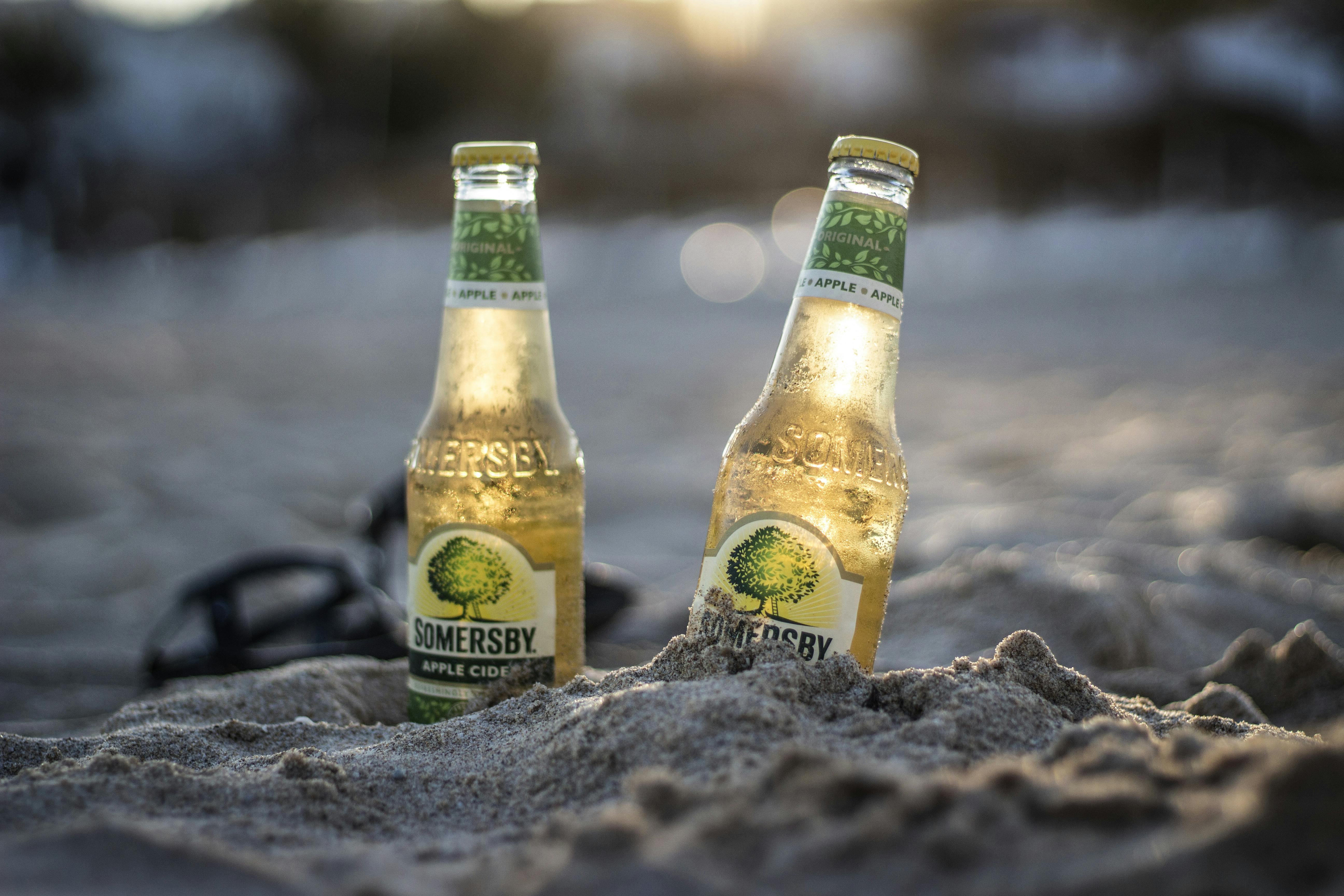 Free stock photo of beach, cider, sunset