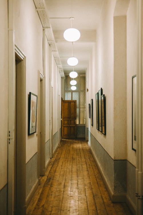 Narrow, Empty Corridor