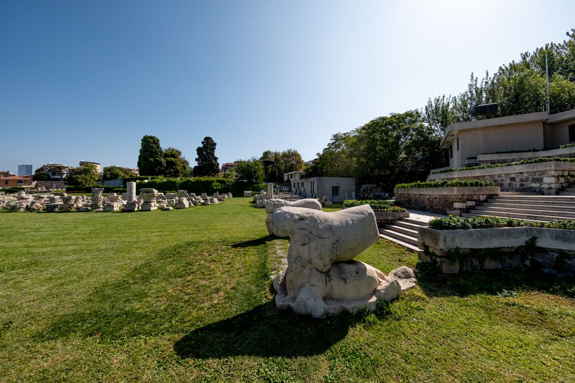 View of Ruins at the Agora of Smyrna in Modern Izmir, Turkey · Free ...