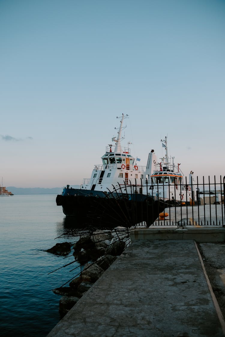 Boat In Port