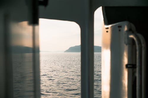 Gratis lagerfoto af færge, Fjord, hav