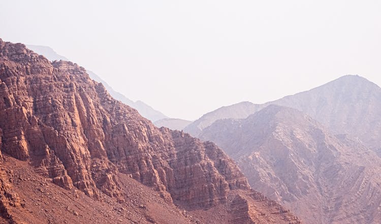 Rocky Barren Mountains