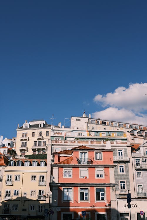 Buildings with Apartments in Town