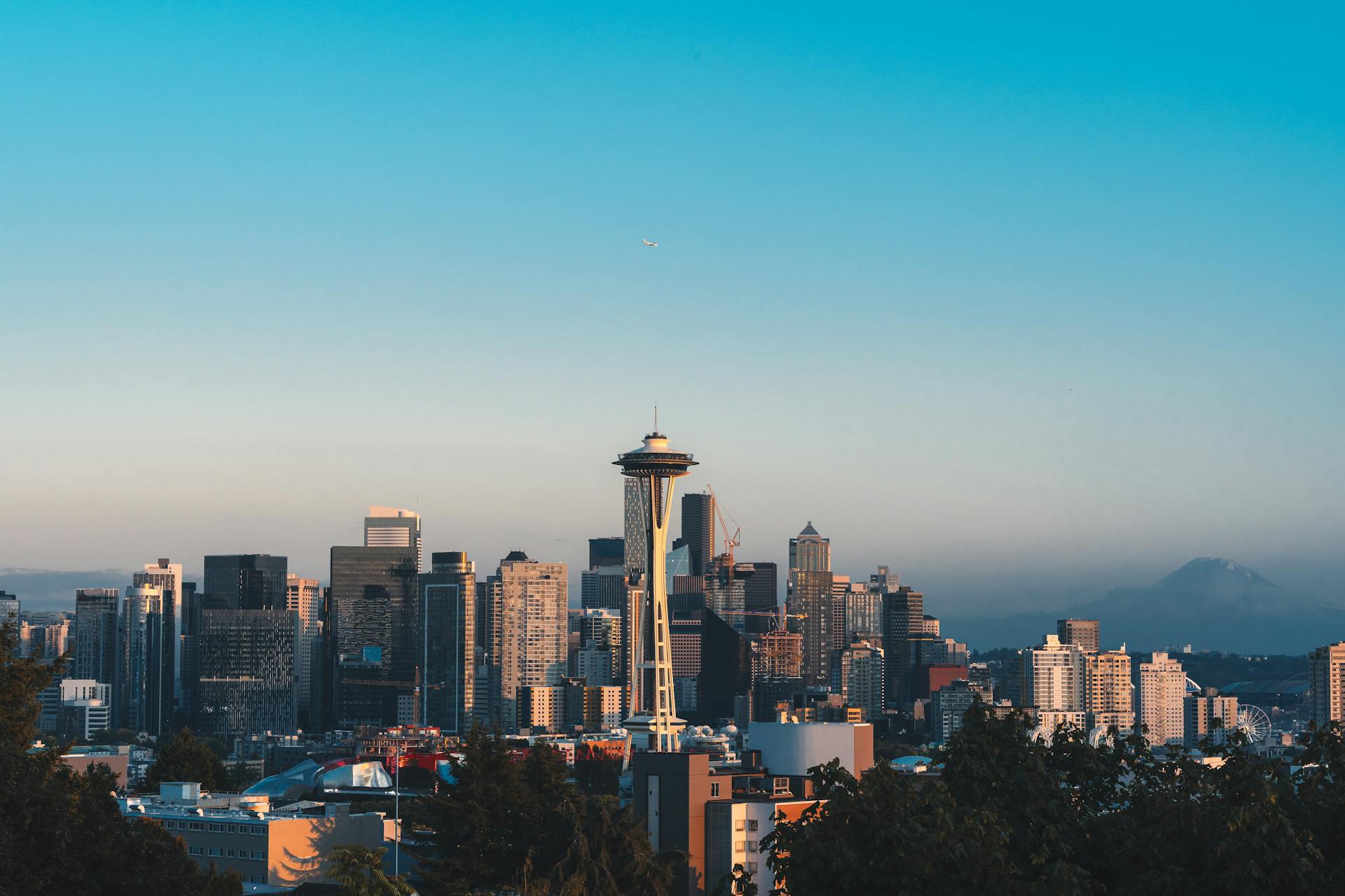 Seattle Cityscape with Space Needle