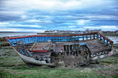 Imagine de stoc gratuită din abandonat, barcă, de lemn