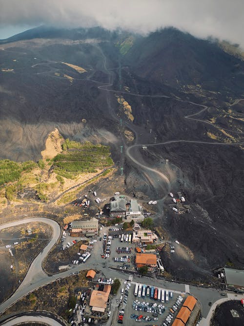 Photos gratuites de bâtiments, des villages, montagnes