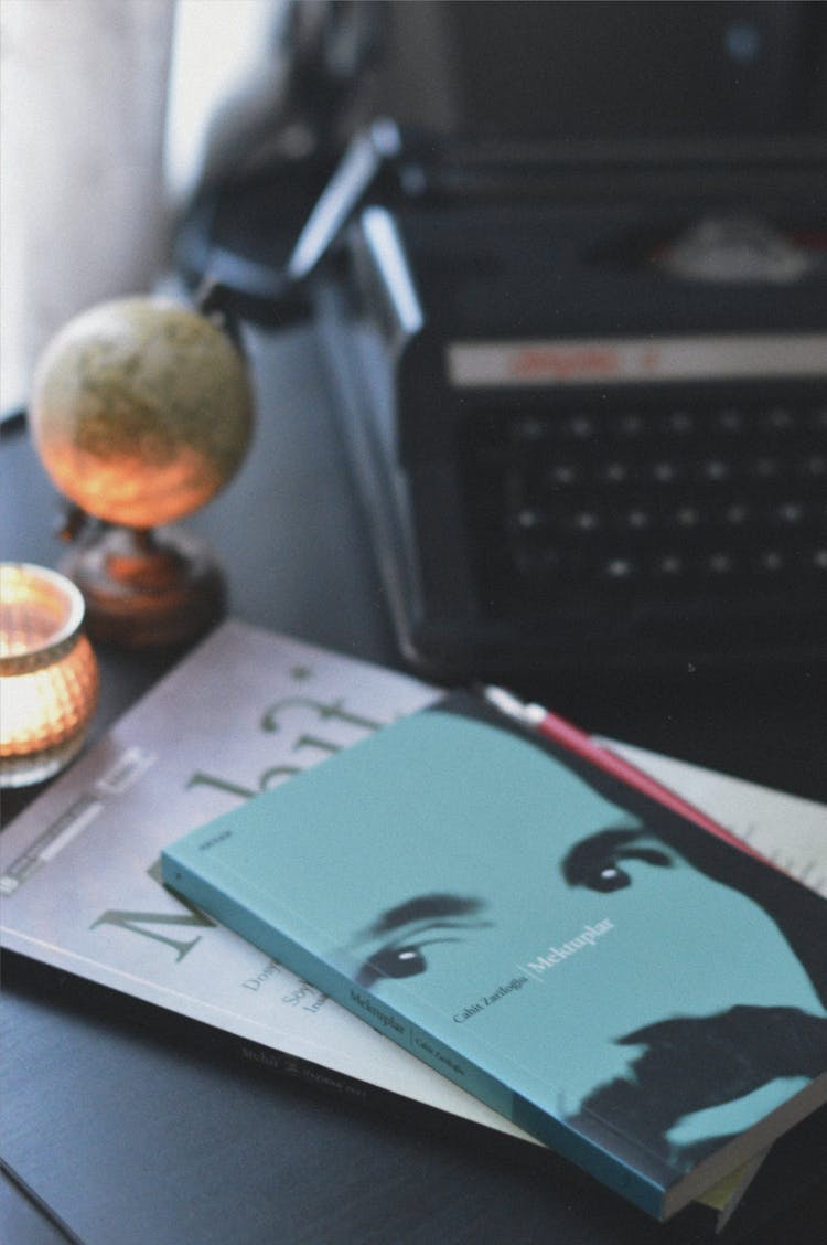 Books On A Desk 