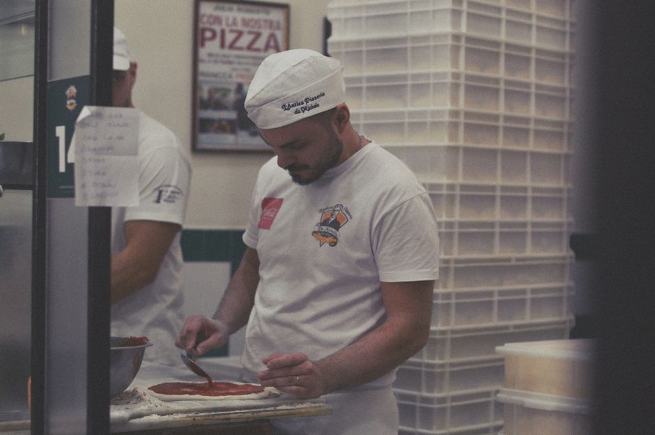 Cours de pizza napolitaine à L'Antica Pizzeria da Michele